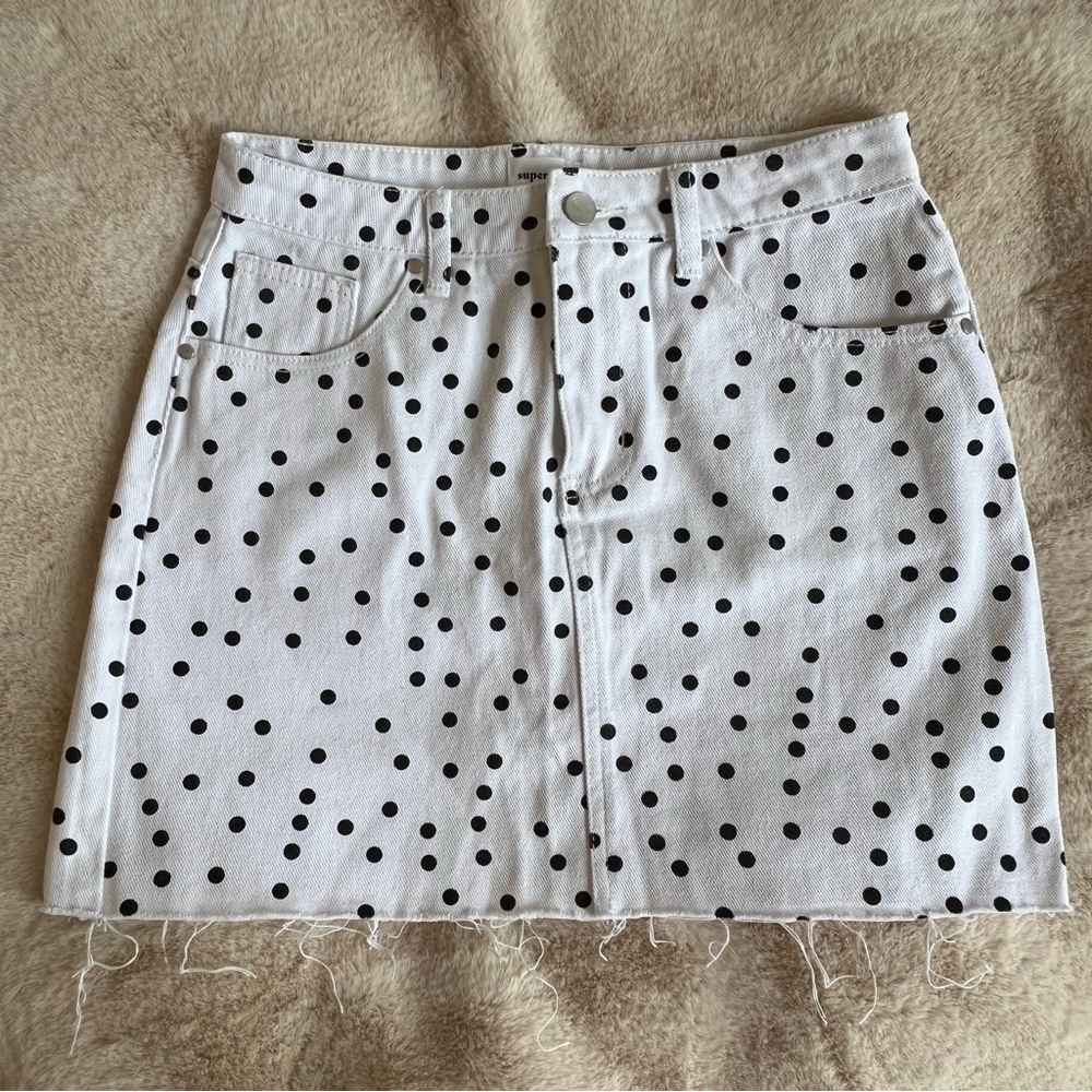SUPERDOWN POLKA DOT SKIRT S
